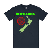 AOTEAROA-NEW ZEALAND - Mens Block T shirt