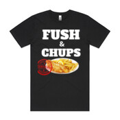 FUSH & CHUPS - Mens Block T shirt