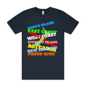 PROUD KIWI - Mens Block T shirt