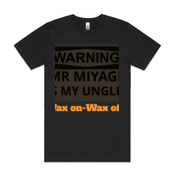 MIYAGIS MY UNGLE - Mens Block T shirt
