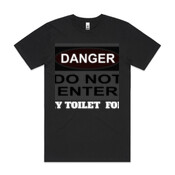 DO NOT ENTER - Mens Block T shirt