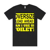 OVERSIZE LOAD AHEAD - Mens Block T shirt