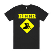 BEER O CLOCK - Mens Block T shirt