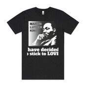 MARTIN LUTHER-KING QUOTE - Mens Block T shirt - Mens Block T shirt