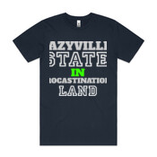 LAZYVILLE - Mens Block T shirt - Mens Block T shirt
