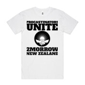 PROCASTINATORS UNITE - Mens Block T shirt